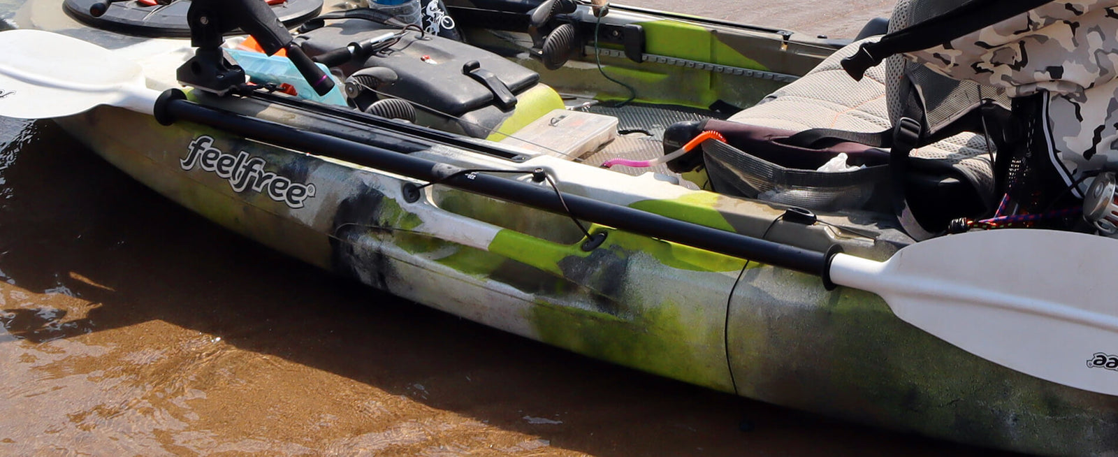 bssiwbepon 2PCS Kayak Paddle Holder Kayak Track Mount Accessories Kayak Oar  Holder for Fishing Kayak Paddles Equipment