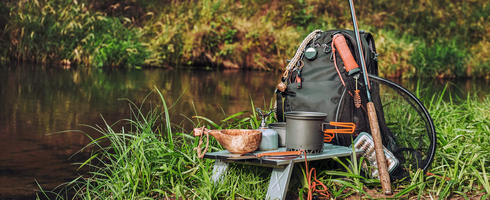 The Trout Spot Wading Backpack with Chest Bag