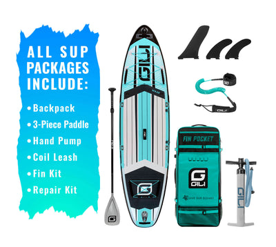 10'6 / 11'6 AIR Inflatable Paddle Board: $15 Donation to the Sea Turtle Conservancy