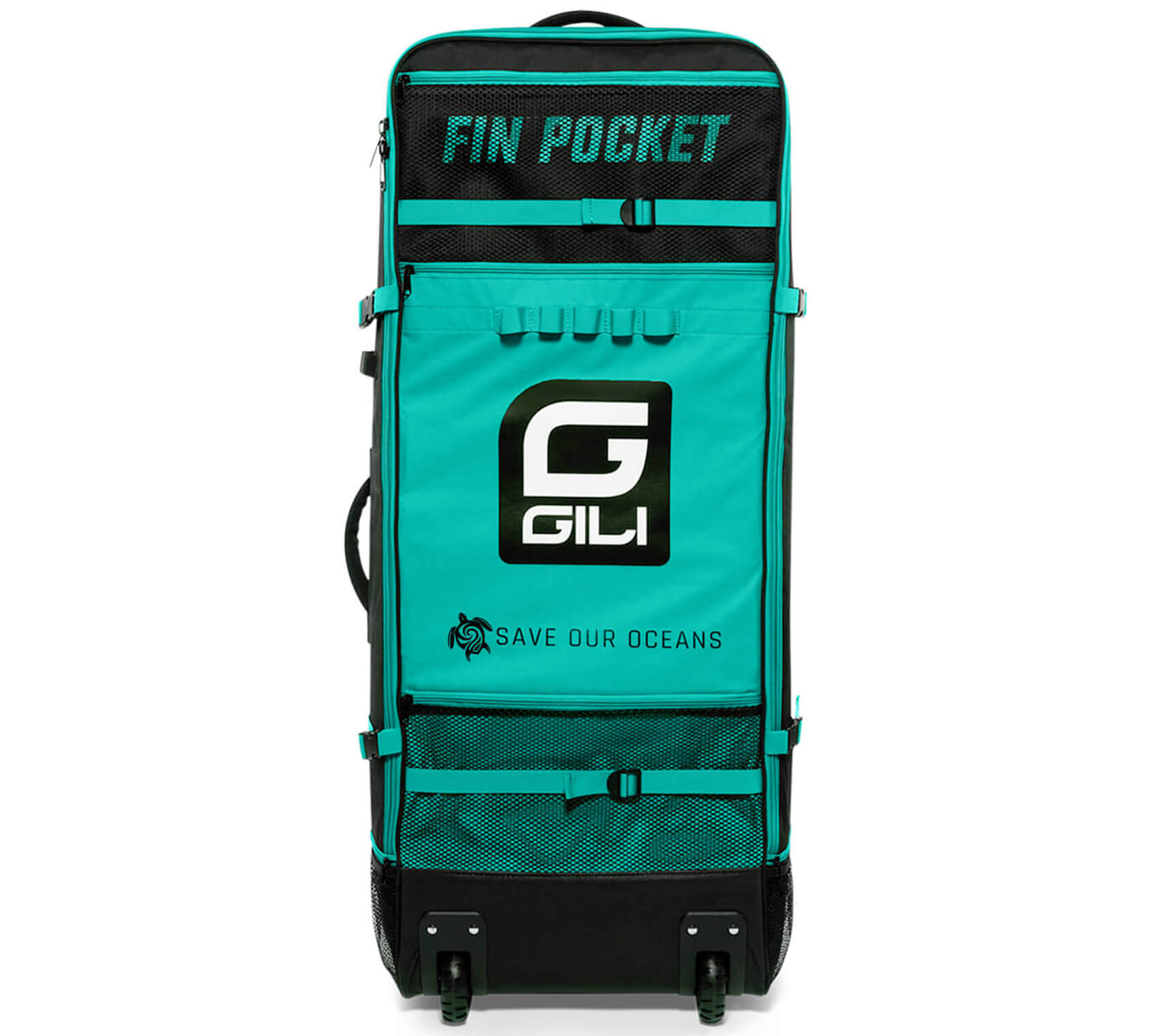 Teal shop rolling backpack